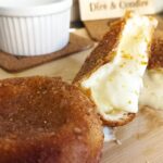 Iris mignon con crema all'arancia